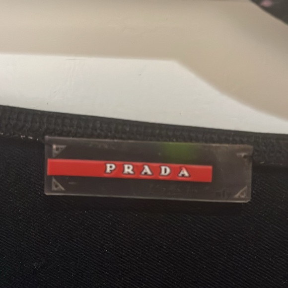 Prada low-cut long sleeve T-shirt - Picture 3 of 6